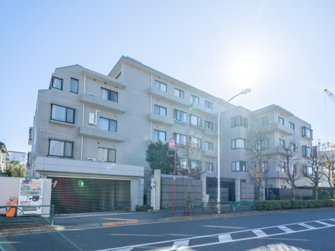 エステージ上野毛の外観写真 - 世田谷区上野毛1丁目33番13号