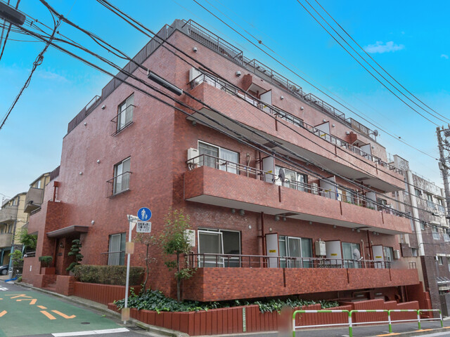目白台ハイツの外観写真 - 文京区目白台1丁目7番9号