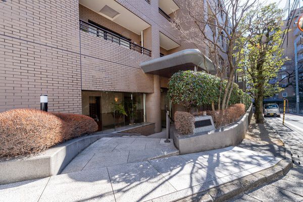 シティコート代々木の外観写真 - 東京都心の高級マンション