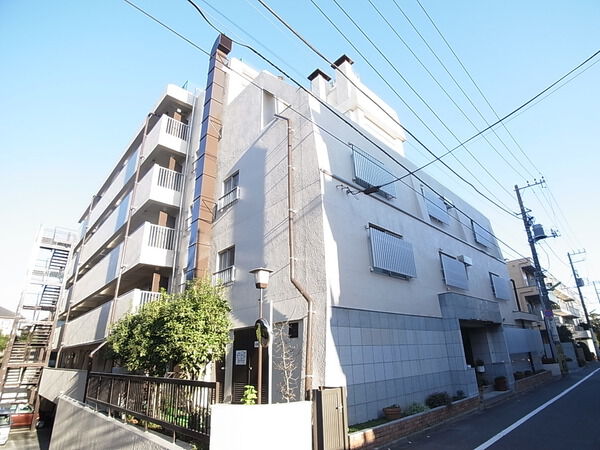 上野毛スカイハイツの外観写真 - 世田谷区上野毛1丁目33番9号