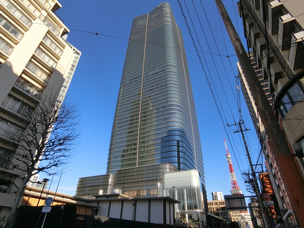 麻布台ヒルズ森JPタワーの外観写真 - 港区麻布台1丁目3番1号