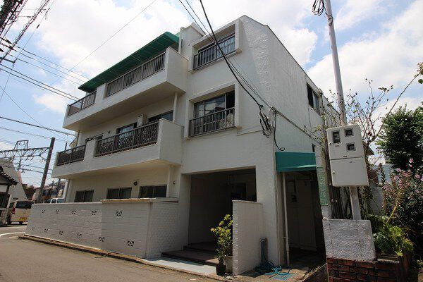 サンコーポ奥沢 外観(2025年撮影)