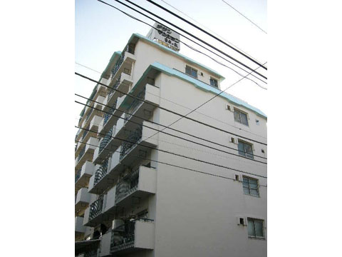 チサンマンション自由ヶ丘の外観写真 - 世田谷区奥沢7丁目19番13号