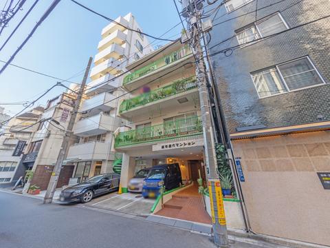 麻布網代マンションの外観写真 - 港区麻布十番2丁目19番7号