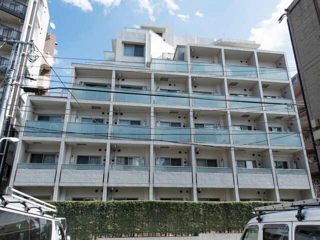 パークリュクス白金monoグレージュの外観写真 - 港区白金3丁目2番14号