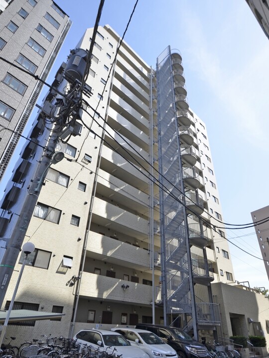 日本橋グリーンハイツの外観写真 - 中央区日本橋中洲6番4号