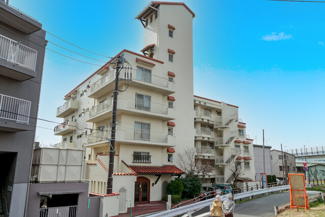 玉川ガーデンハイツのエントランス・共用部