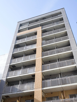 ラ・ピアッツァ麻布十番の外観写真 - 東京都心の高級マンション