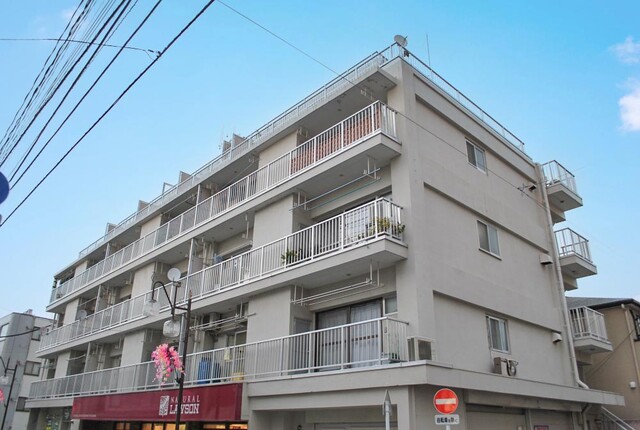 田園コーポラスの外観写真 - 世田谷区奥沢6丁目11番7号