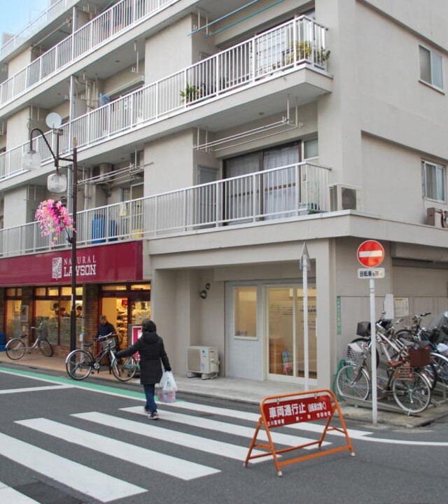 田園コーポラスのエントランス・共用部