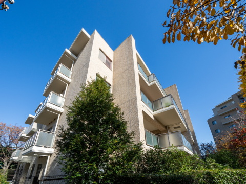 深沢ハウスA棟のエントランス・共用部