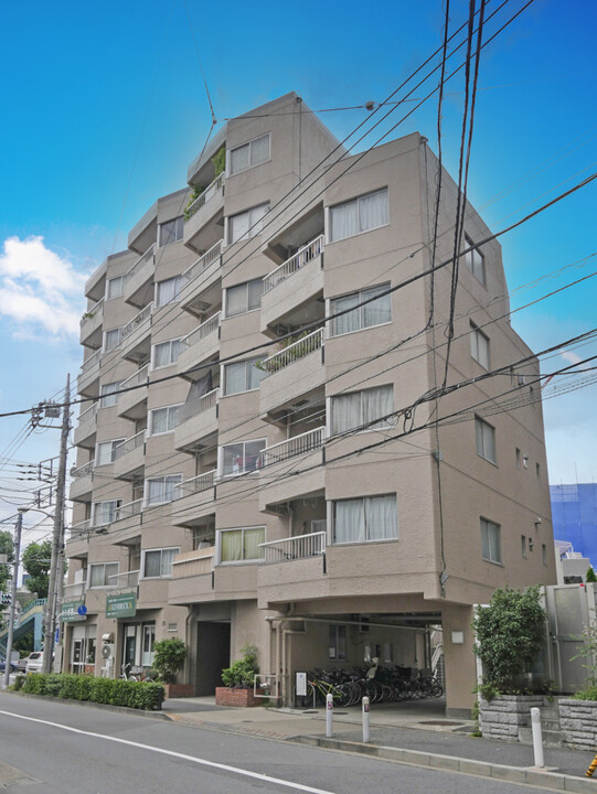 ラポール上野毛のエントランス・共用部