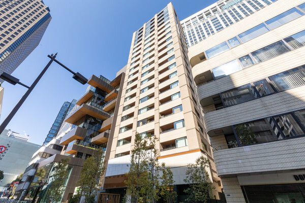 プラウド虎ノ門の外観写真 - 東京都心の高級マンション