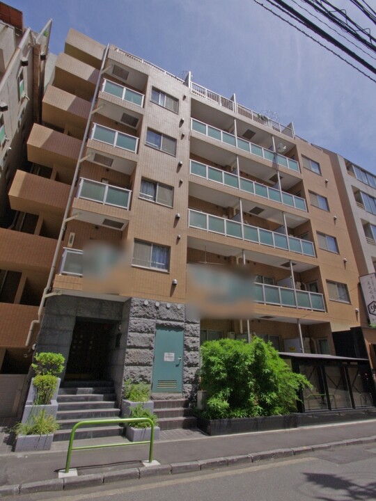 シンシア麻布十番の外観写真 - 港区麻布十番3丁目2番12号