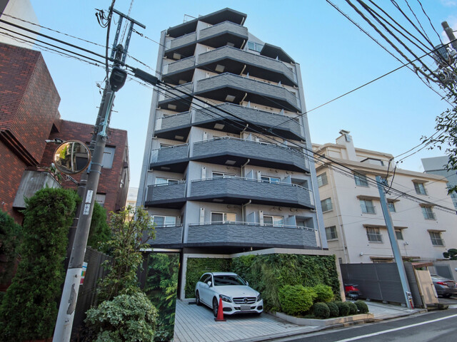 ジェノヴィア南麻布グリーンヴェールの外観写真 - 港区南麻布3丁目19番6号