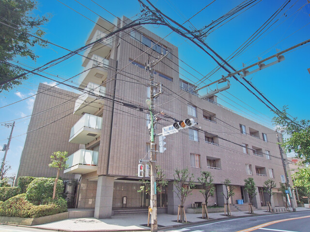 等々力グランドヒルズのエントランス・共用部