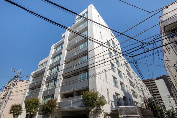 アトラス白金高輪の外観写真 - 港区三田5丁目9番14号