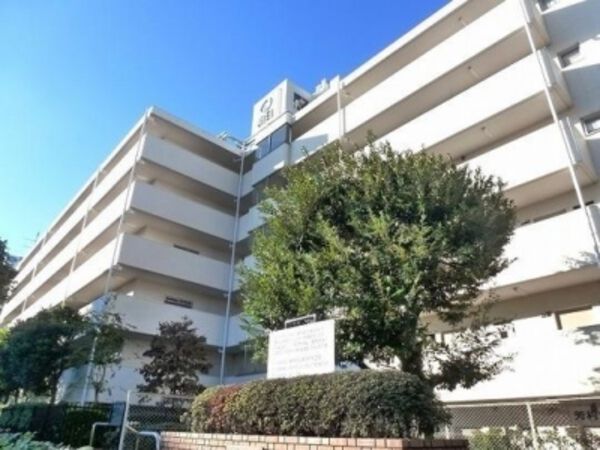 朝日上野毛マンションの外観写真 - 世田谷区上野毛2丁目5番25号