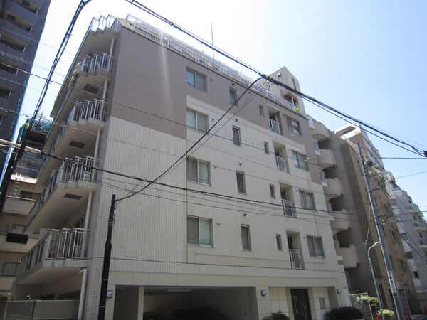 東急ドエルアルス麻布十番の外観写真 - 東京都心の高級マンション