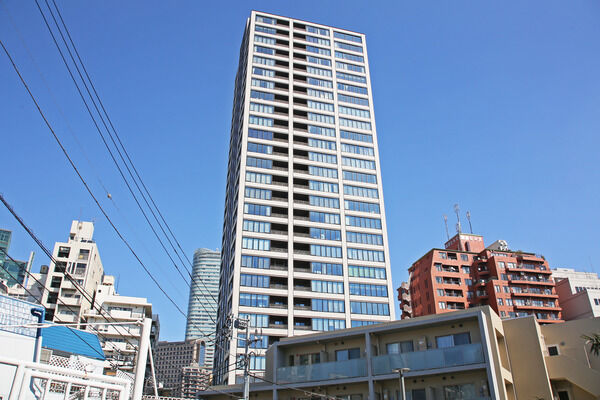 グランスイート麻布台ヒルトップタワーの外観写真 - 東京都心の高級マンション