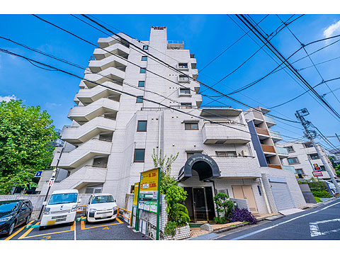 ライオンズマンション代々木第２の外観写真 - 渋谷区代々木1丁目10番1号