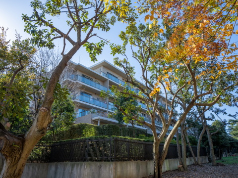 深沢ハウスG棟の外観写真 - 世田谷区深沢2丁目1番7号