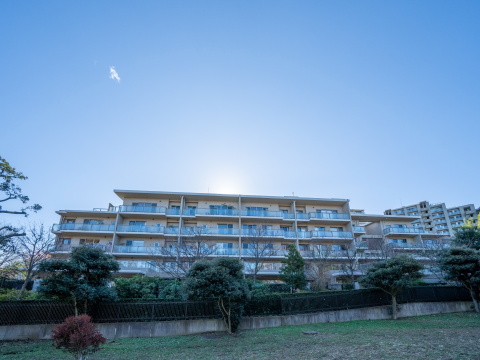 深沢ハウスG棟のエントランス・共用部