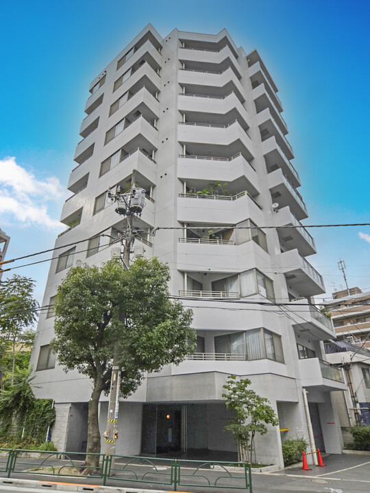 グランドメゾン代々木公園の外観写真 - 渋谷区富ヶ谷1丁目48番8号