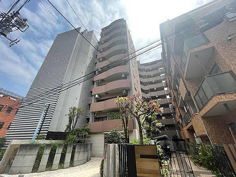 Tフラッツ南麻布の外観写真 - 港区南麻布1丁目9番2号