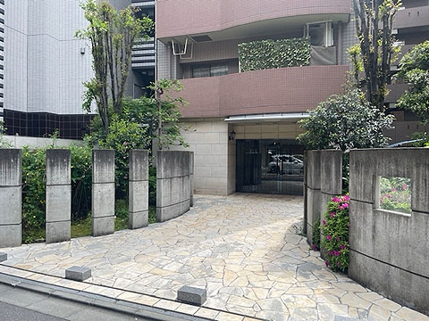 Tフラッツ南麻布のエントランス・共用部