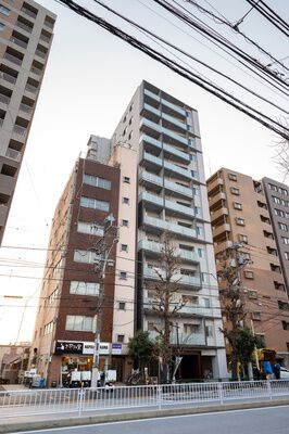 アクシア文京本駒込の外観写真 - 文京区本駒込1丁目27番8号