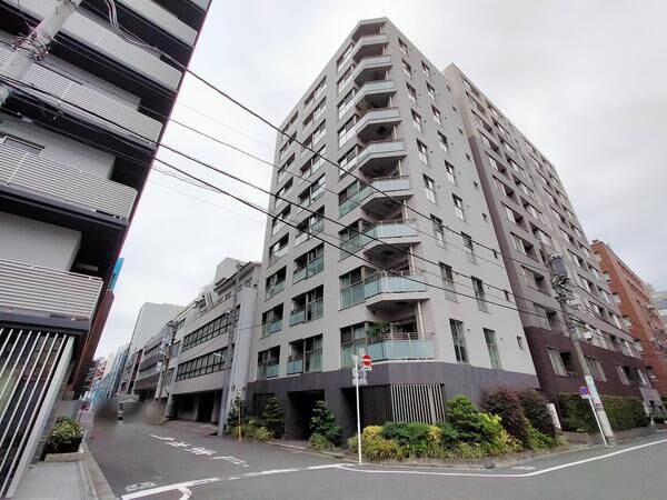 ロジュマンジャンティ人形町の外観写真 - 中央区日本橋富沢町8番15号