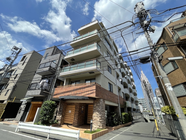 ベルクレール神宮の杜の外観写真 - 渋谷区代々木1丁目6番8号