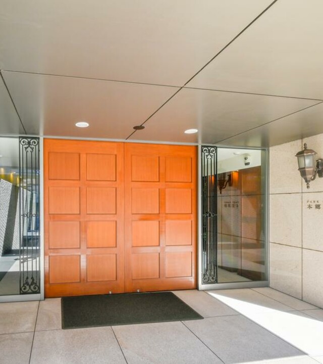 パークコート本郷真砂のエントランス・共用部