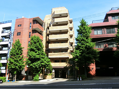 サンクタス広尾常磐松ウエストコートのエントランス・共用部