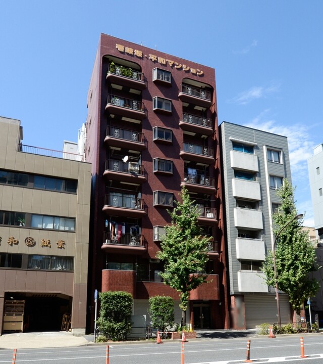 壱岐坂平和マンションのエントランス・共用部