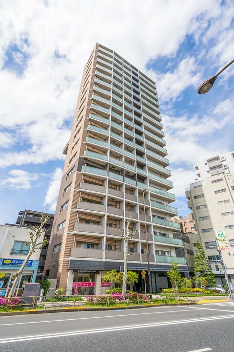 パークリュクス白金高輪の外観写真 - 港区三田5丁目12番7号