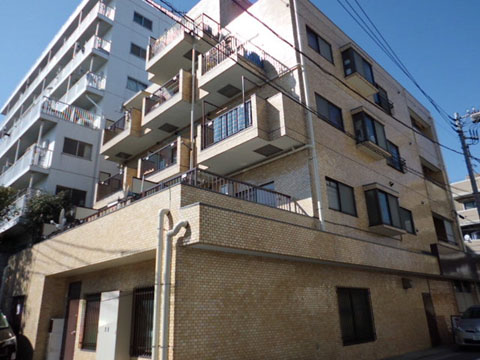 ハイツ奥沢の外観写真 - 世田谷区東玉川1丁目27番14号