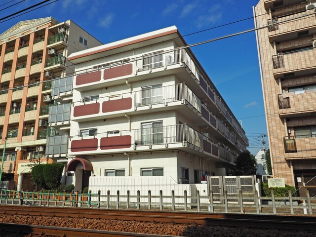 尾山台サマリヤマンションの外観写真 - 世田谷区等々力5丁目4番3号