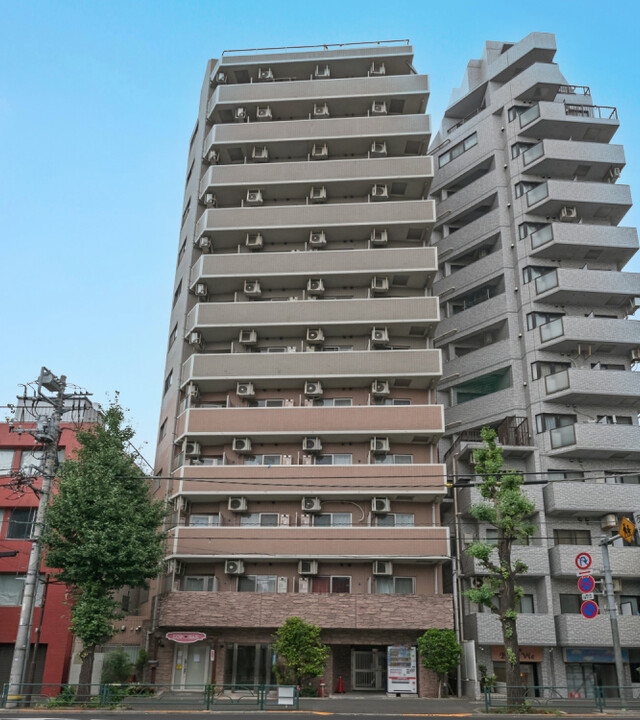 メインステージ本駒込駅前のエントランス・共用部