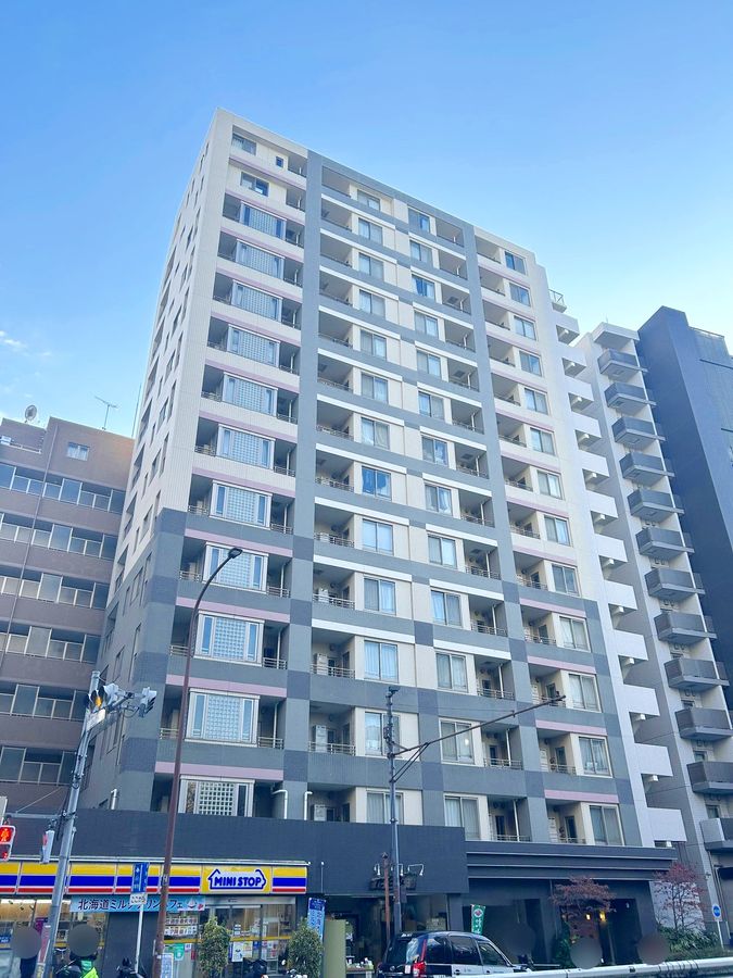 クオリア広尾 外観（2025年撮影）