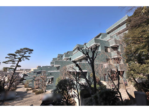 グランエクレール岡本G棟のエントランス・共用部